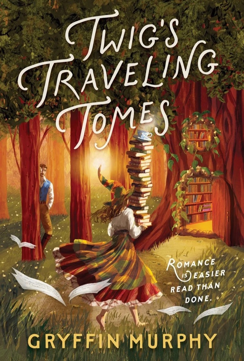 US cover of Twig's Traveling Tomes by Gryffin Murphy